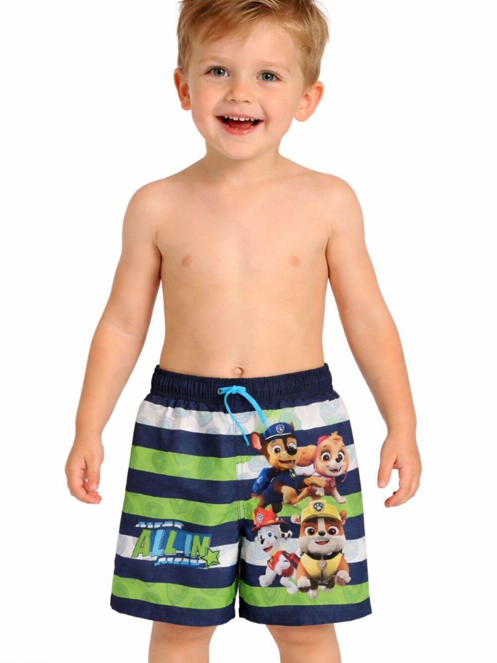 Boy's Boys Paw Patrol Swim Trunks Blue NWT Size 7